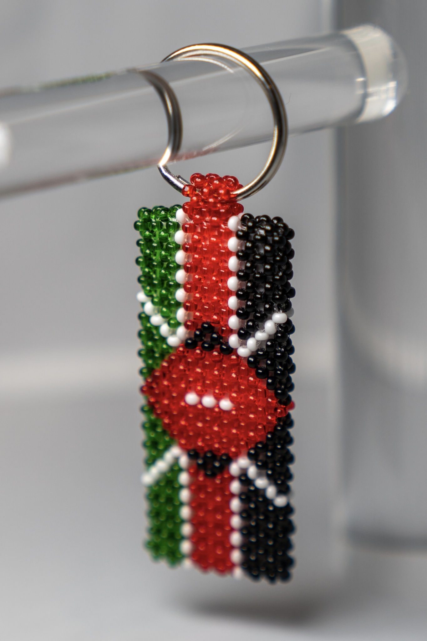 Kenyan flag keyring